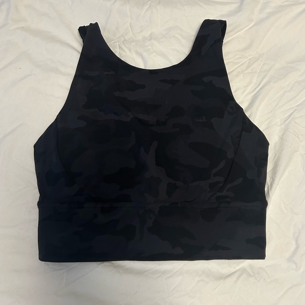 Lululemon “Stronger as One” long line sports bra